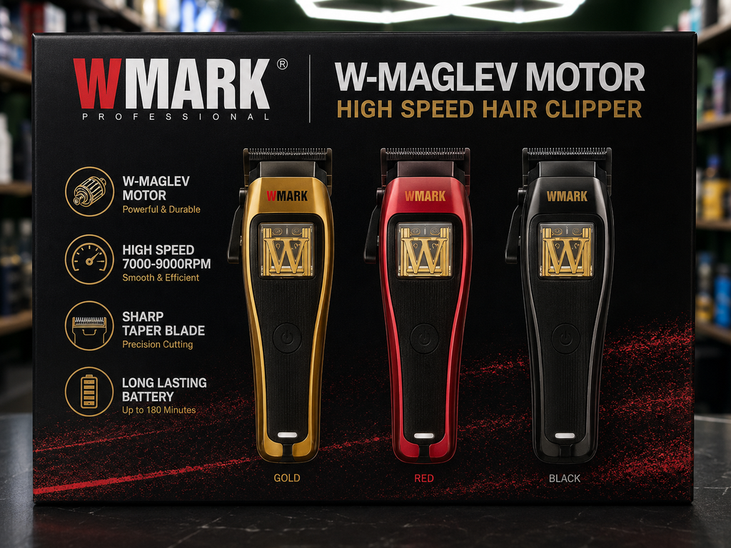 [WMARK-CLIPPER] Máquina Profesional WMARK W-Maglev Motor High Speed Hair Clipper - NG-XT1