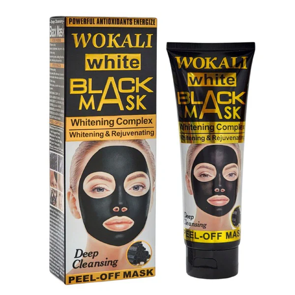 Mascarilla Negra - Wokali Charcoal White Deep Cleansing Peel-Off Mask