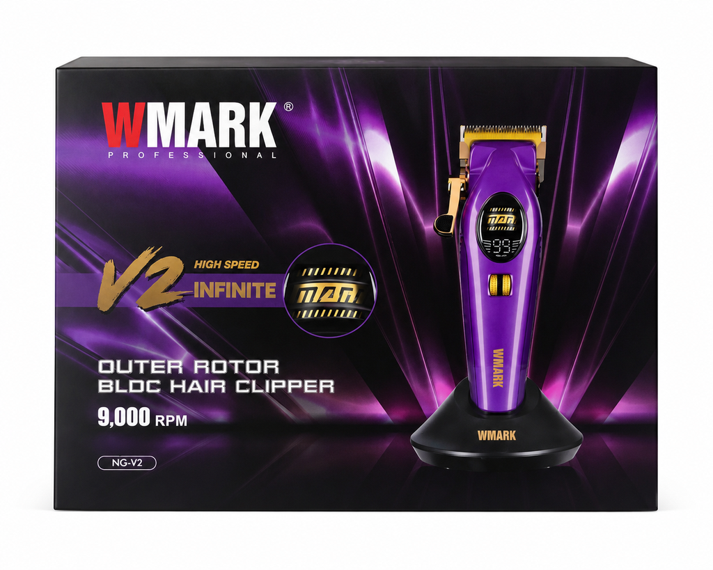 [WM-NGV2-MORADO] Máquina de Cortar Cabello WMARK Infinite V2 NG-V2 | 9000 RPM