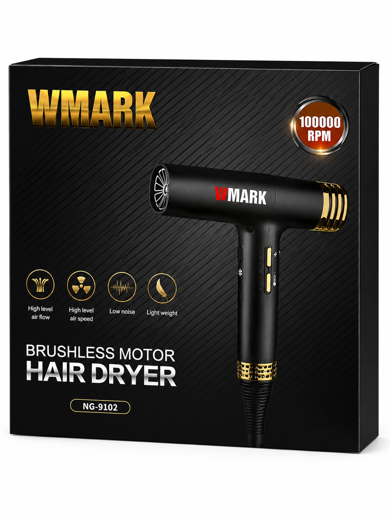 [WM-NG9102] Secador Profesional WMARK NG-9102 – Motor Brushless 100,000 RPM