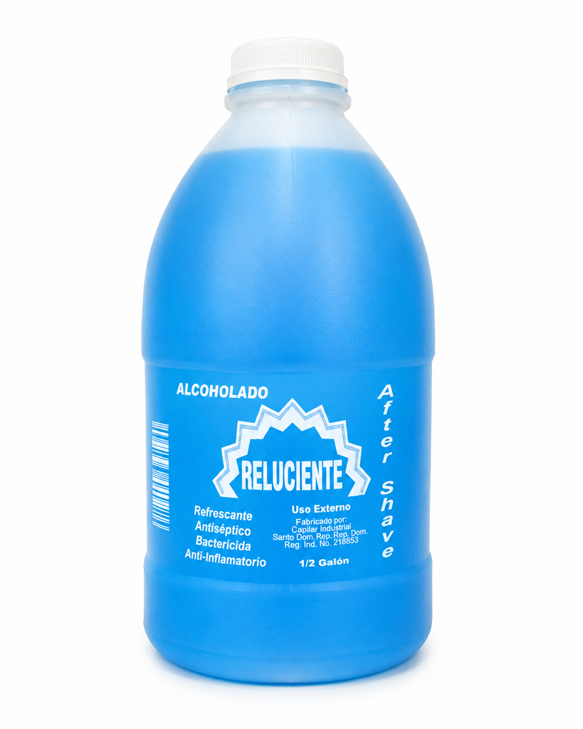 Reluciente Alcohol Aromatizado 1/2 Galón