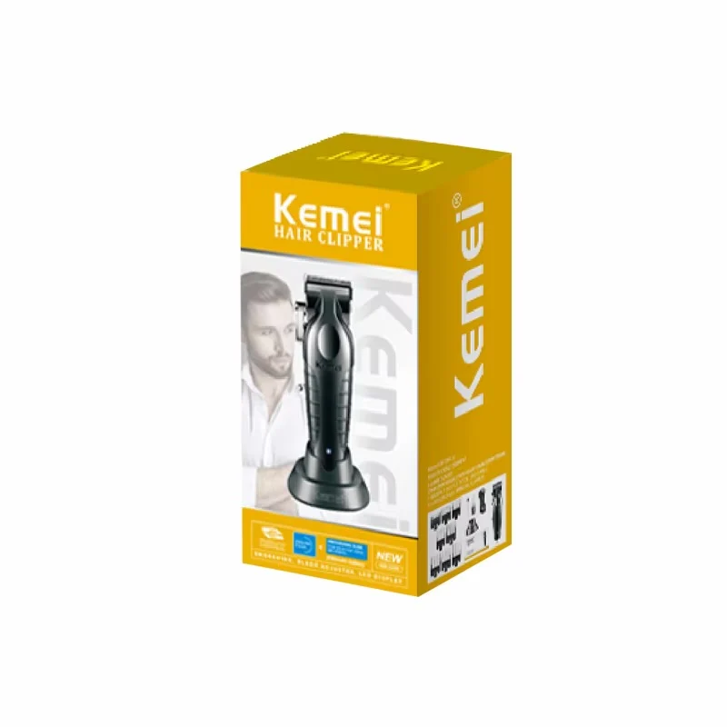 [KEM-KM2296] Kemei KM-2296 – Clipper Profesional con Base de Carga