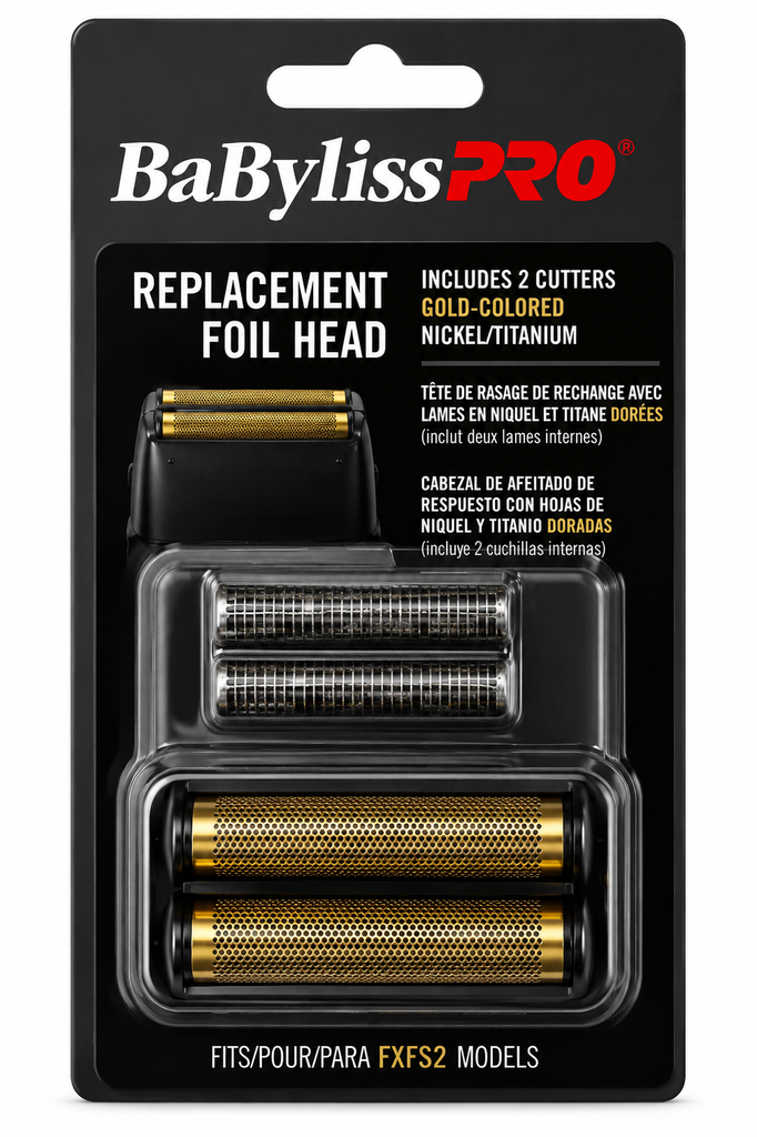 [BAB-FXFS2-FOIL-GD] Cabezal Foil de Repuesto BaByliss PRO FXFS2 – Dorado