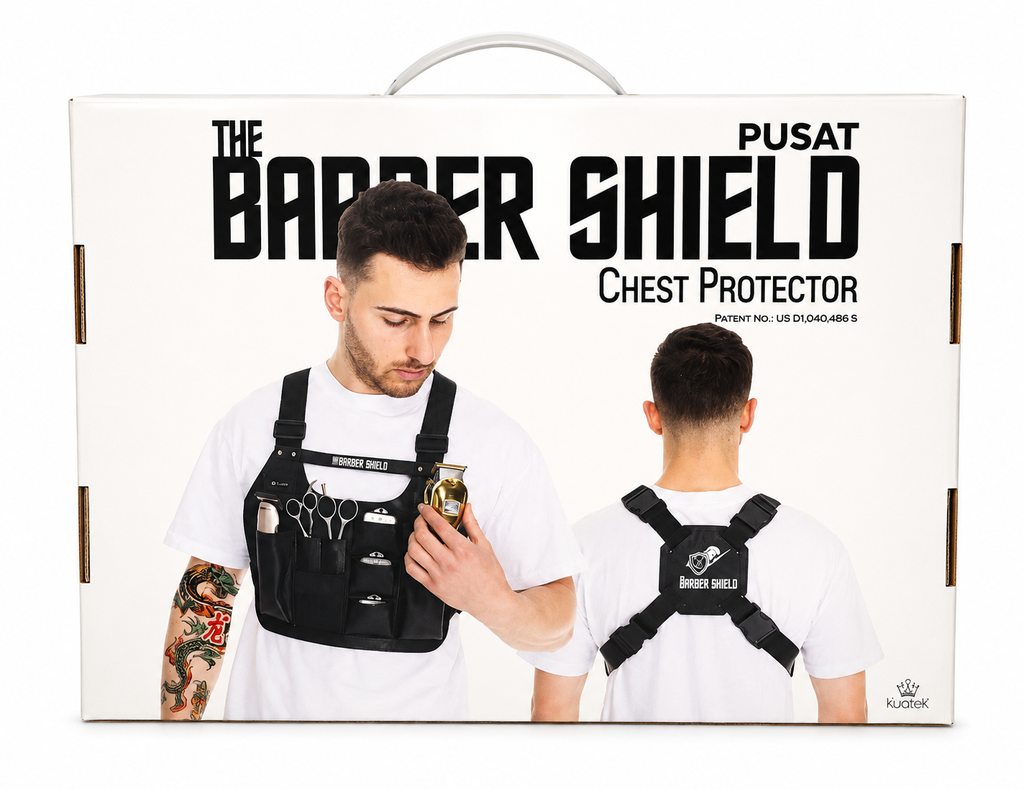 [BARBER-SHIELD-CHEST] Chaleco Factory - Pechera Porta Herramientas Barber Shield Chest Protector