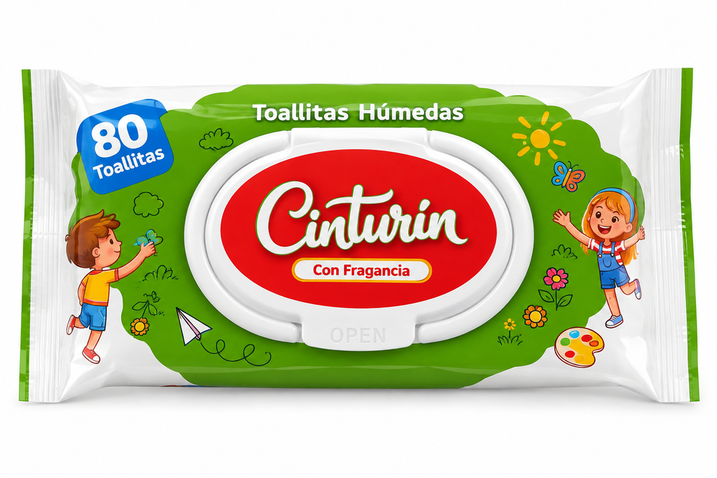 [CIN-TH-80] Toallitas Húmedas Cinturín con Fragancia – 80 Toallitas