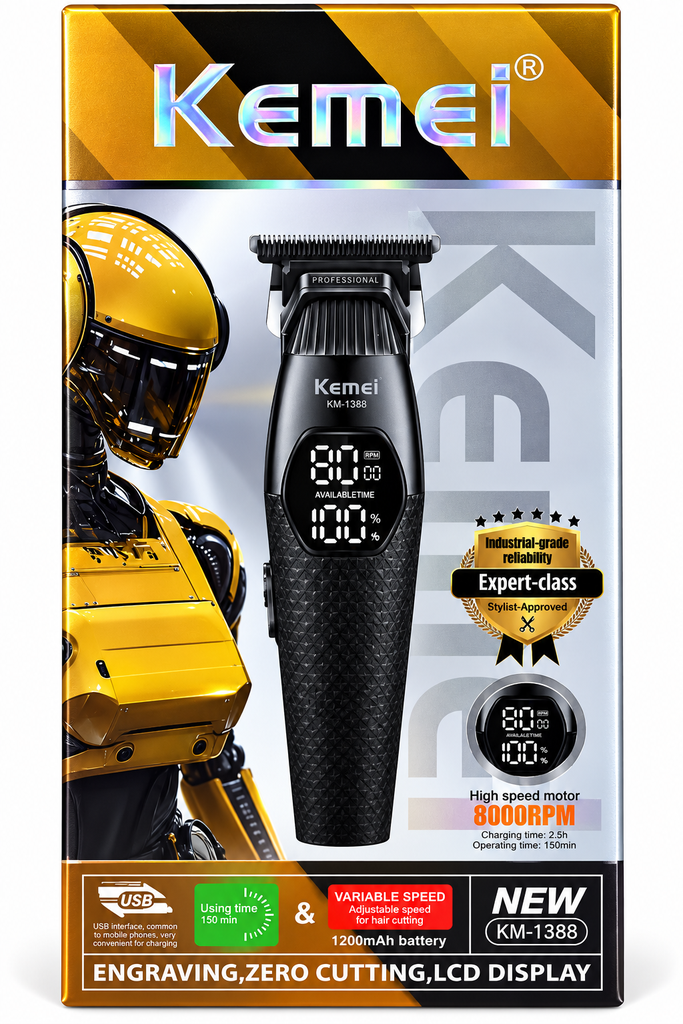 [KEM-KM1388] Máquina de Corte Profesional Kemei KM-1388