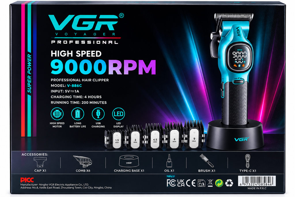 [VGR-V886C] Máquina de Corte Profesional VGR V-886C – 9,000 RPM
