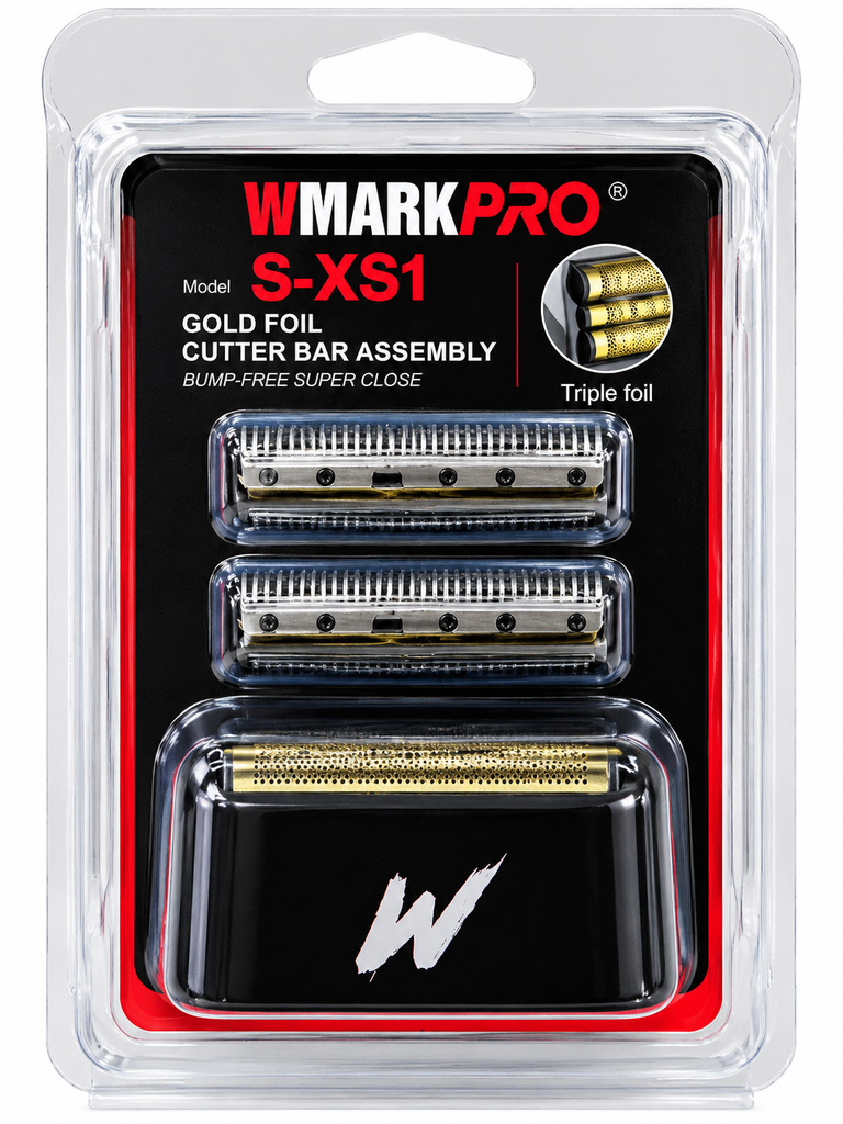 [WMK-SXS1-FOIL] Cabezal Foil de Repuesto WMARK PRO S-XS1 – Triple Foil Dorado