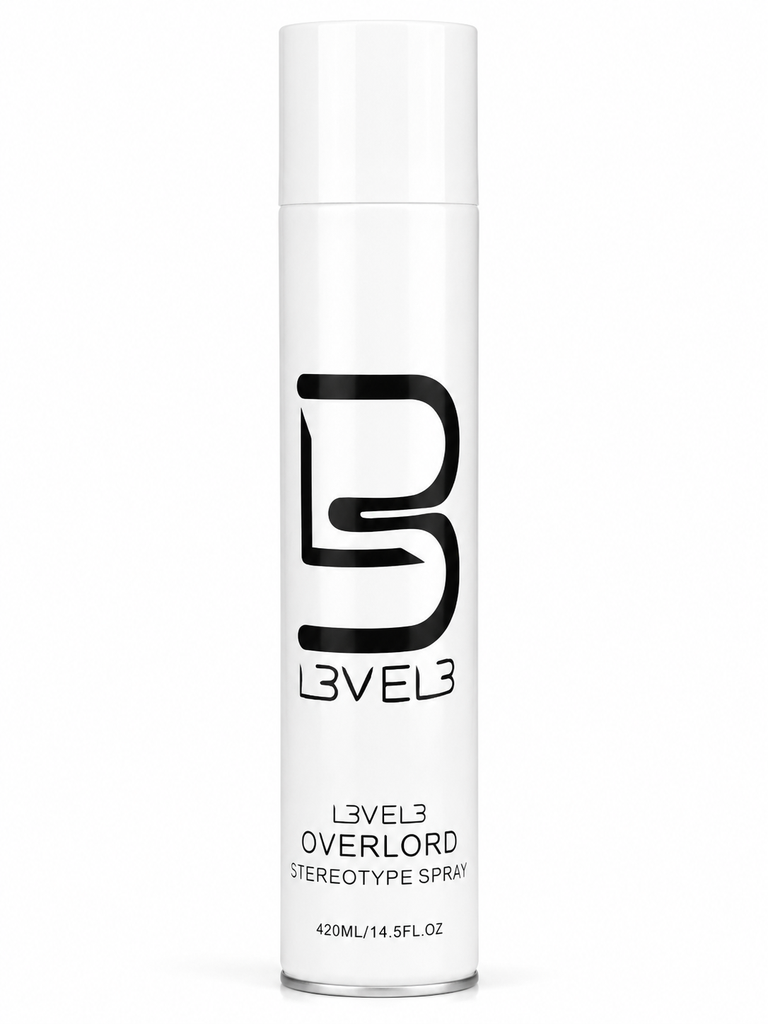 [MS-HAIRSPRAY-MEN] Fijador - Hair Spray Professional Strong Hold para Hombre - L3VEL3