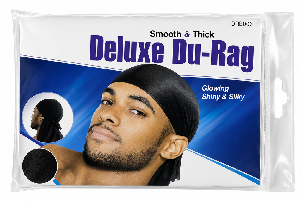 [DUR-BLK-DLX] Durag Deluxe Smooth & Thick Premium