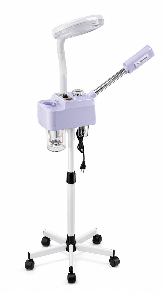 [VAP-FACIAL-001] Vaporizador Facial Profesional con Lámpara LED CON LUPA