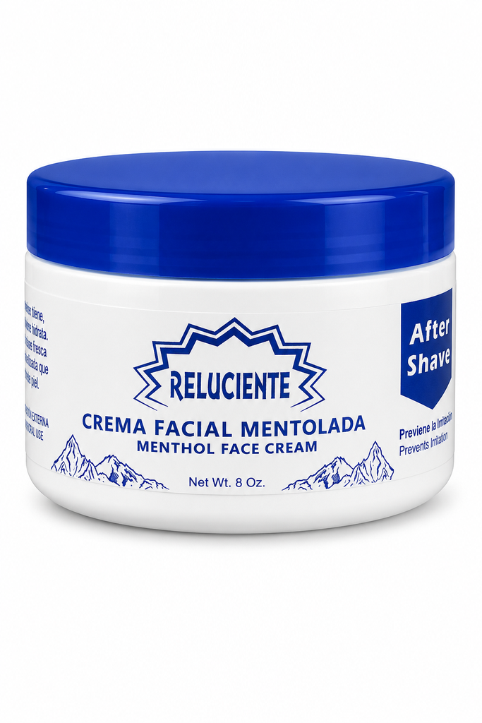 Reluciente Crema Facial Mentolada After Shave