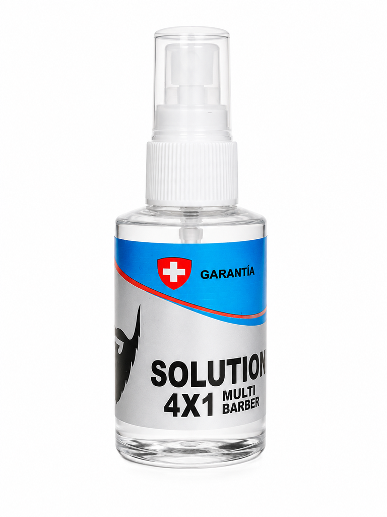 [SOL-4X1-MB] Solution 4x1 Multi Barber Hidratante, Suavizante, Brillo y Perfume