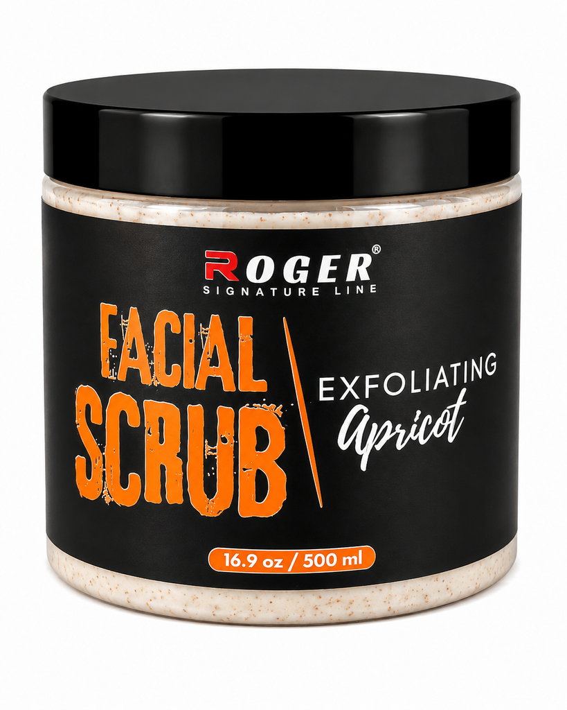 [ROG-FSCRUB-APR-500] Exfoliante Facial Roger Signature Line Apricot – 500 ml