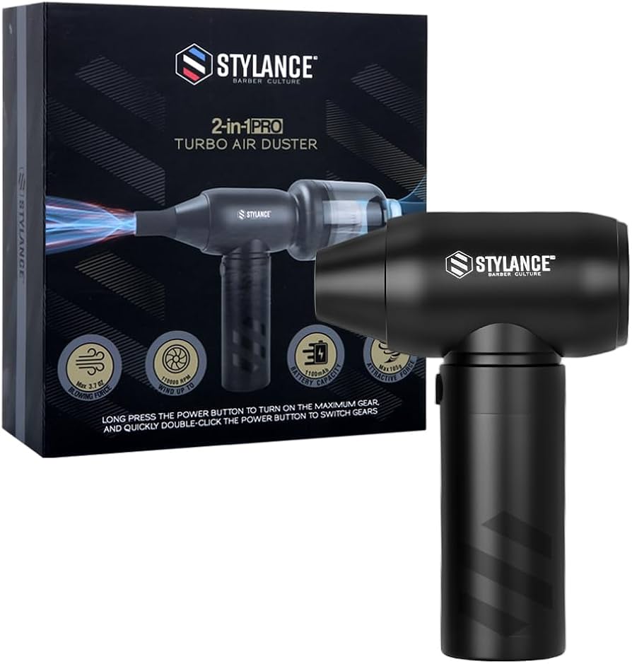 [STY-2IN1-TURBO-AIR] Stylance 2-in-1 Pro Turbo Air Duster