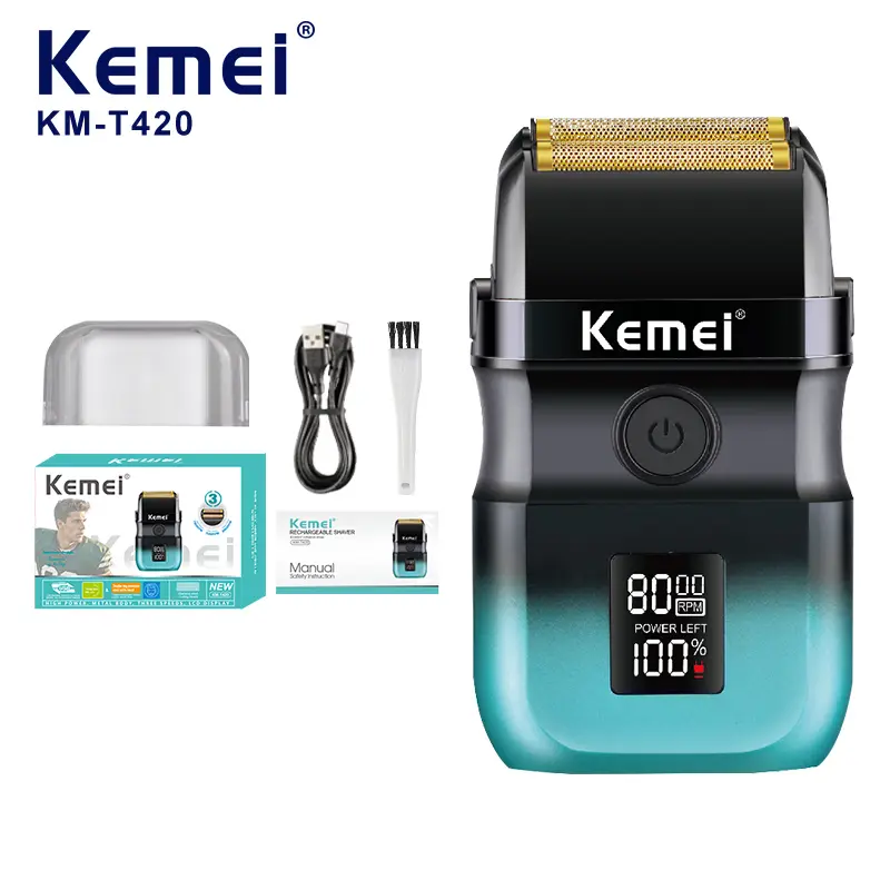 KEMEI-Km-t420-1400mAh-Li-battery-Strong-Power-Beard-Shaver-Twin-Stainless-Steel-Blades-Floating-Motor-8000RPM-Mens-Razor-CE-ROHS.webp