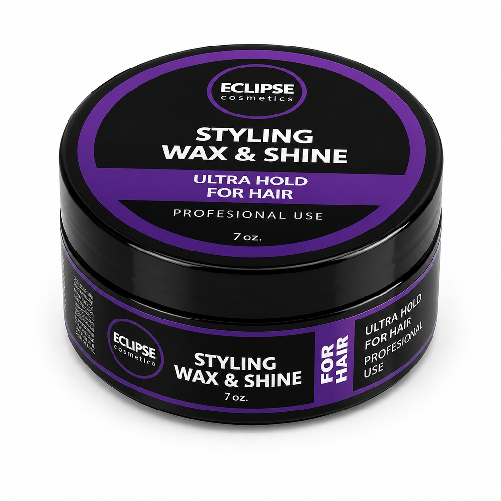 [ECLIPSE-WAX-PUR] Eclipse Cosmetics Styling Wax & Shine Ultra Hold 7 oz (Morado)