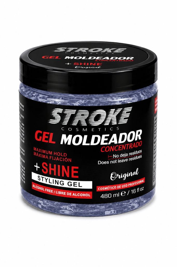 Stroke Cosmetics Gel Moldeador Concentrado + Shine Original