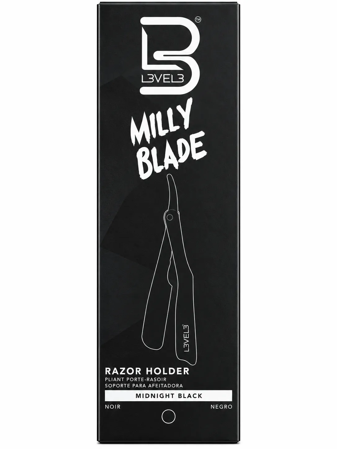 [L3-MILLY-SRX014-B] Porta Navaja Profesional L3VEL3 Milly Blade (Negro)