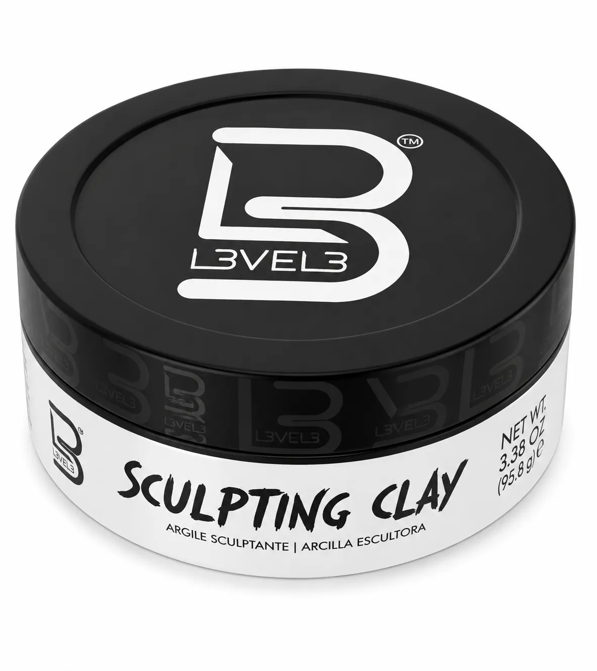 [MS-L3-POM-BLK] L3VEL3 Cera / Pomada Profesional para Peinar (Negro)