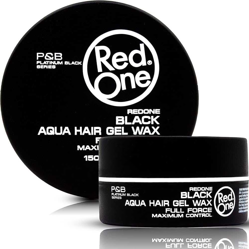 [MS-RED-AQUA-BLK] RedOne Aqua Hair Wax Full Force Maximum Control (Negro)