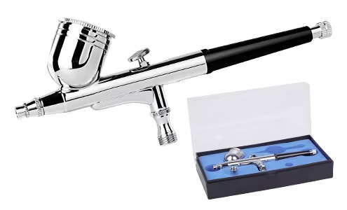 [AB130-AIR] Pistola de aerógrafo Profesional AB-130 Dual Action Airbrush Kit