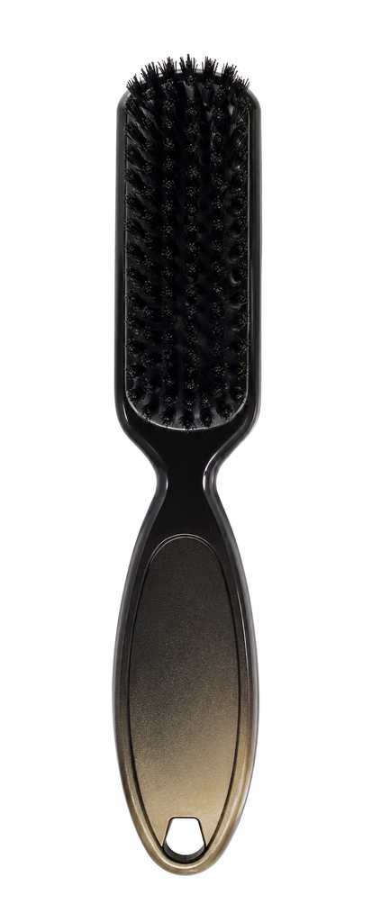 [BT-FDB-S-BGD] Cepillo de Corte Profesional Mini Fade Brush Negro/Dorado