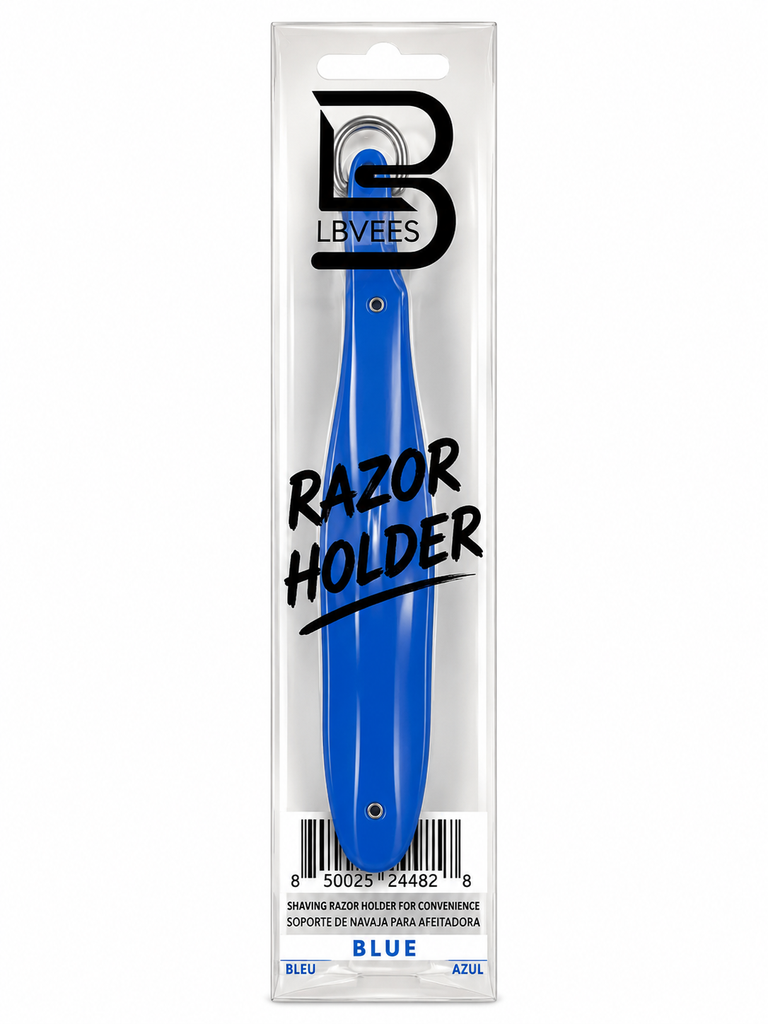 [PN-L3-AZ] Porta Navaja Profesional L3VEL3 Razor Holder Azul