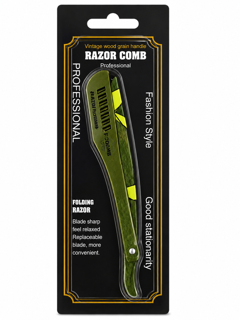 Porta Navaja Profesional Razor Carrier Barber Pro Metal