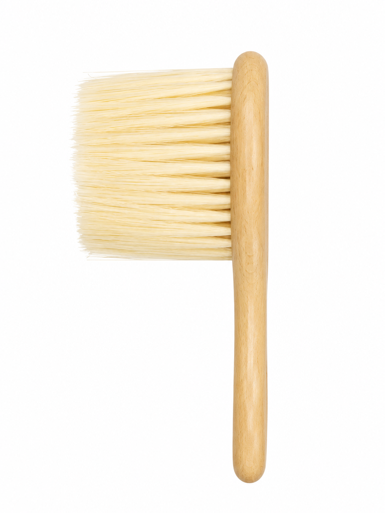 [QP-MAD] Brocha Quita Pelo de Madera Profesional Barber Brush