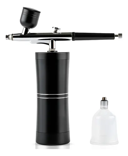 Kit Aerógrafo Profesional Recargable con Compresor
