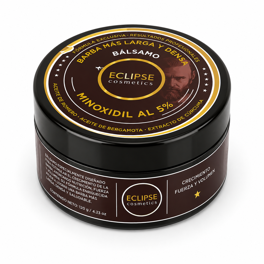 [ECLIPSE-MINOXBALM-5] Eclipse Cosmetics Bálsamo para Barba Minoxidil 5%
