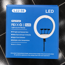 Aro de Luz LED Profesional LJJ-56 para Barbería, Streaming y Creación de Contenido (22 Pulgadas)