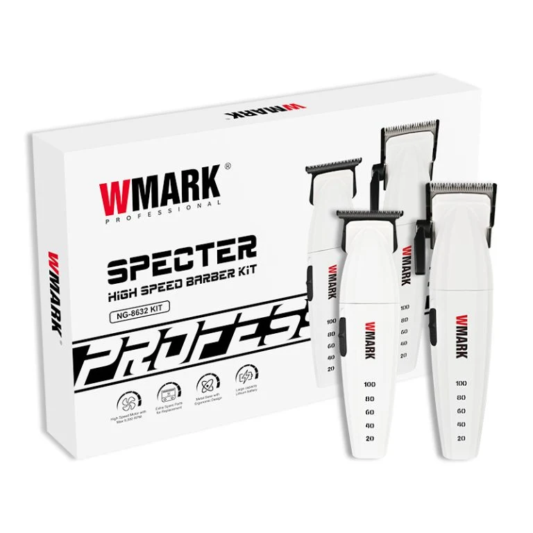 WMARK NG-8632KIT Specter – Kit Profesional Clipper + Trimmer