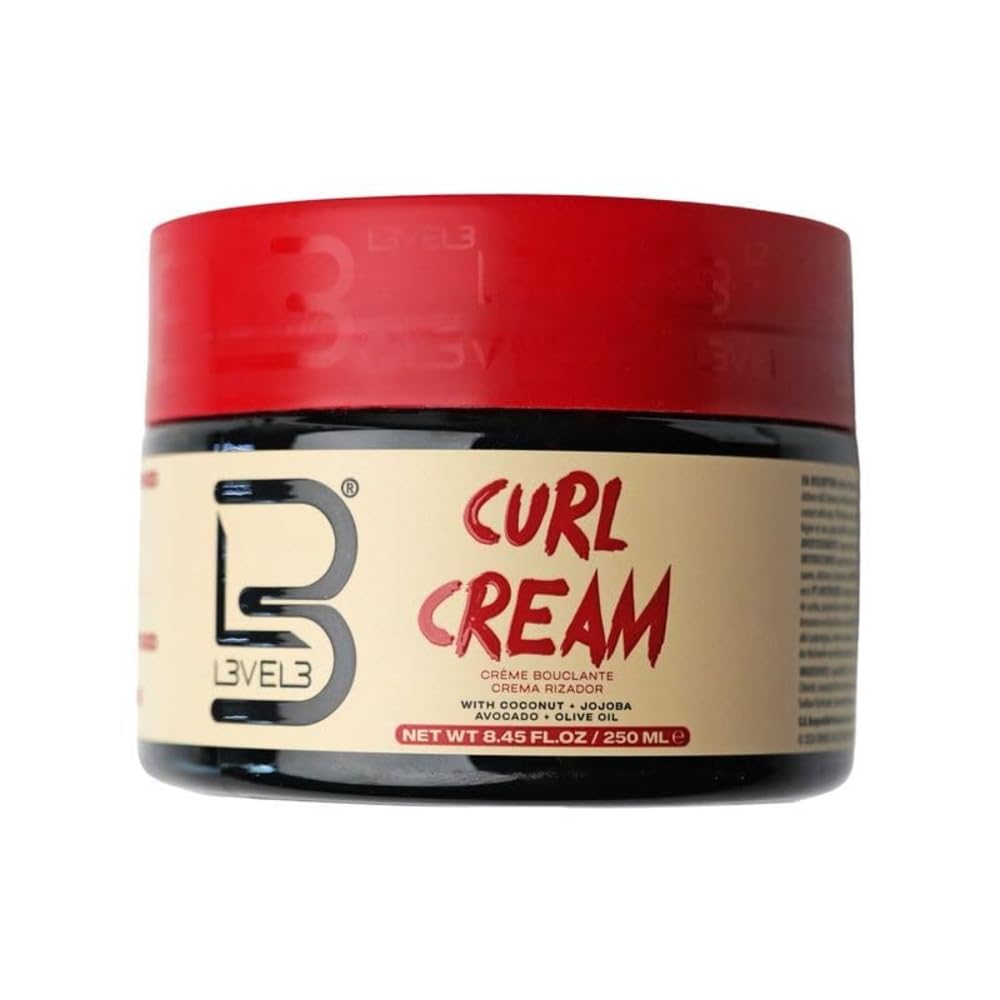 L3VEL3 Hydrating Curl Cream – Crema Definidora de Rizos 250 ml