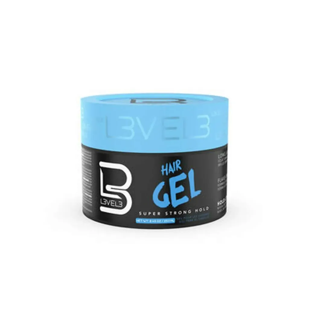 L3VEL3 Hair Gel – Gel para Cabello Strong Hold – Azul